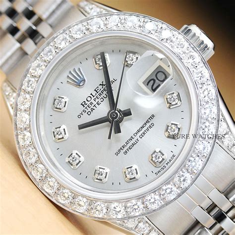 18k white gold rolex datejust|oyster perpetual datejust diamond bezel.